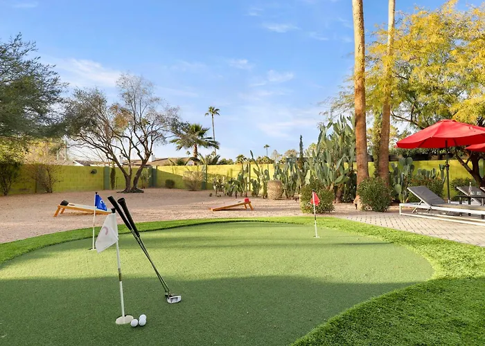 Ferienhaus Olive Tree Retreat - Heated Pool, Patio & Privacy Scottsdale